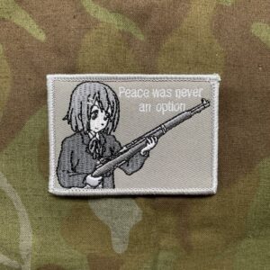 Peace Was Never an Option Patch