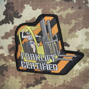 Forklift Certified Patch