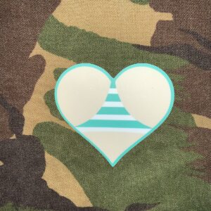 Shimapan Heart Sticker